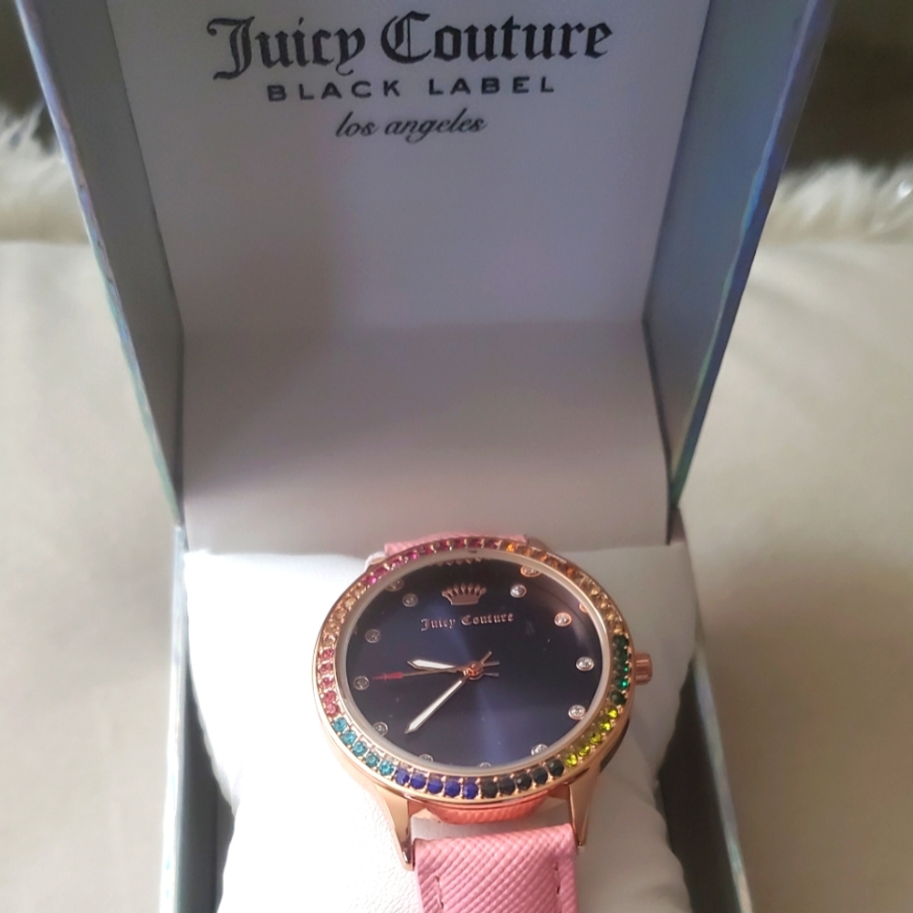 JUICY COUTURE BLACK LABEL LADIES WATCH (VERY STYLISH)